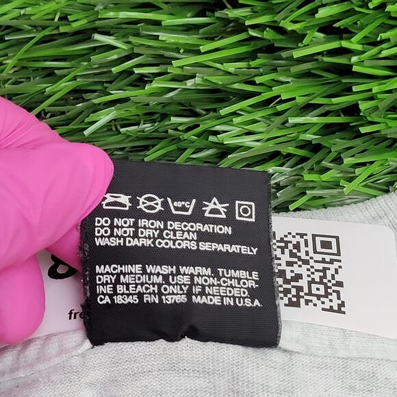 Vintage 80s Theater Mask Shirt Womens Large 21x24 Crop USA - Picture 8 of 16